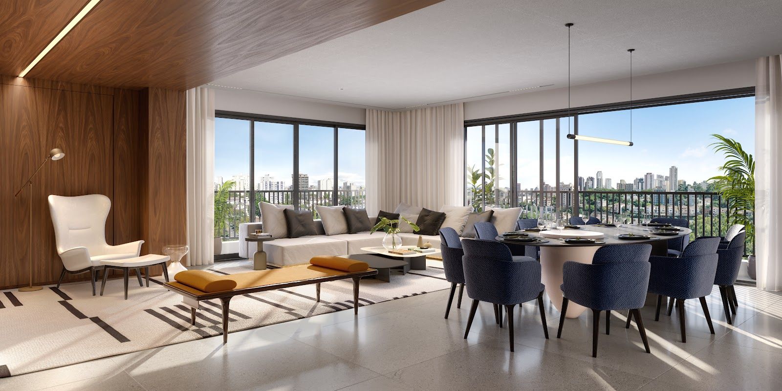 City Garten — apartamentos de 149 a 290 m² com 3 e 4 suítes — Apartamento à venda em Setor Marista (foto 5)