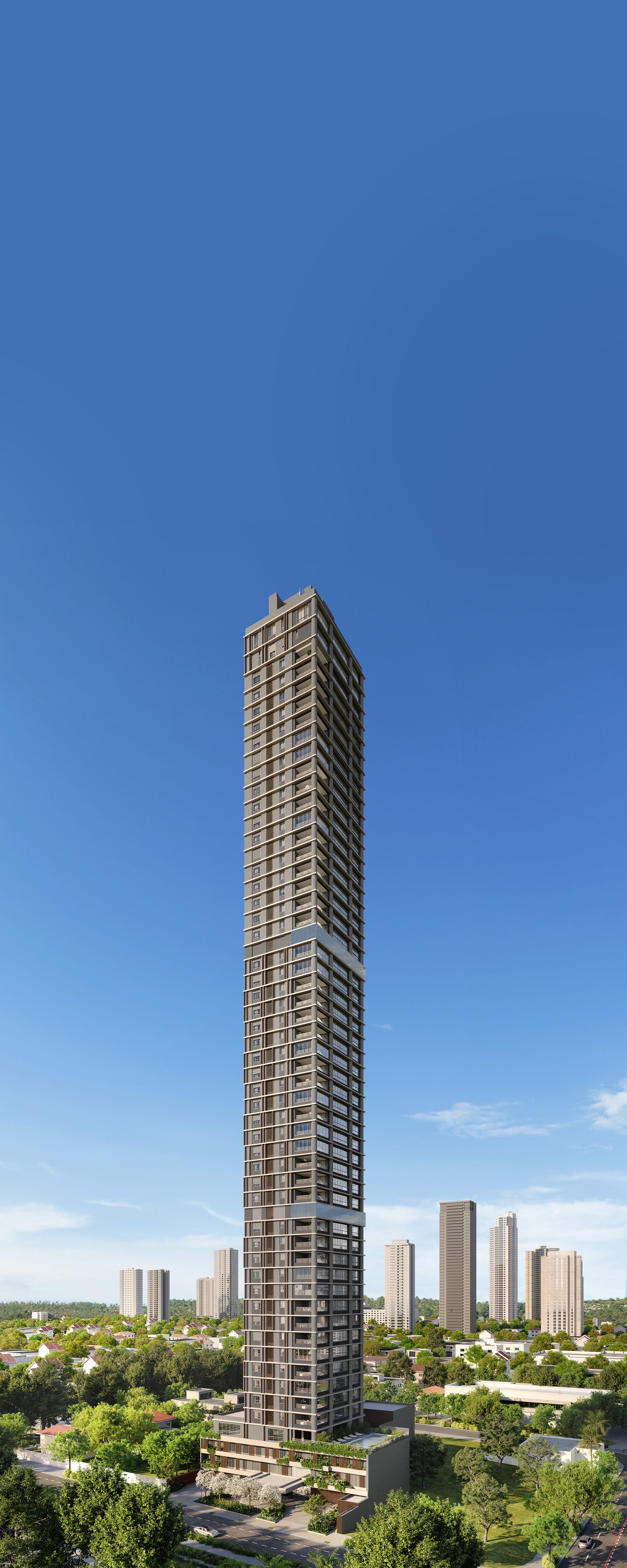 City Park Palace — apartamentos de 343 a 351 m² com 4 suítes — Apartamento à venda em Setor Bueno (foto 1)