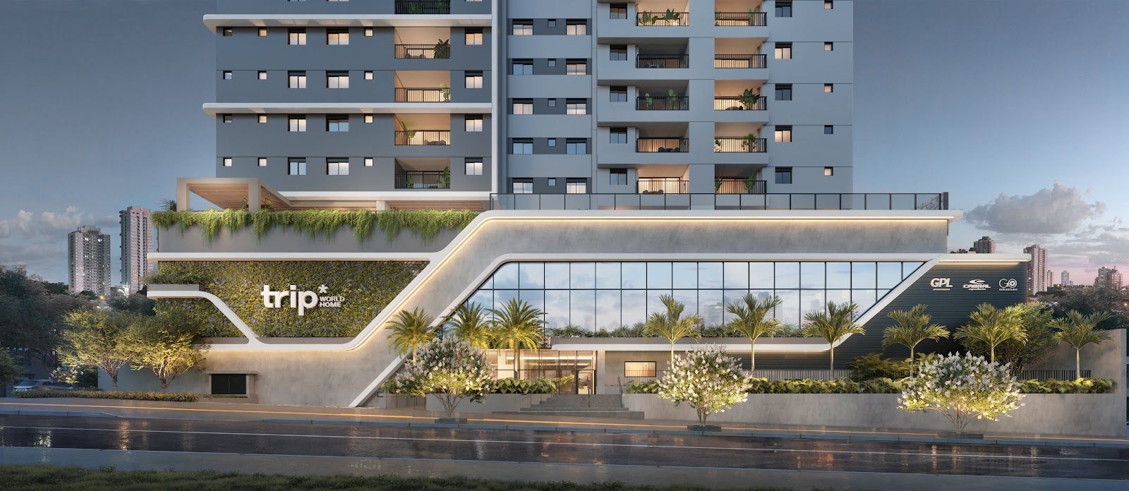 Trip World Home — apartamentos de 66 a 184 m² com lazer temático — miniatura 2