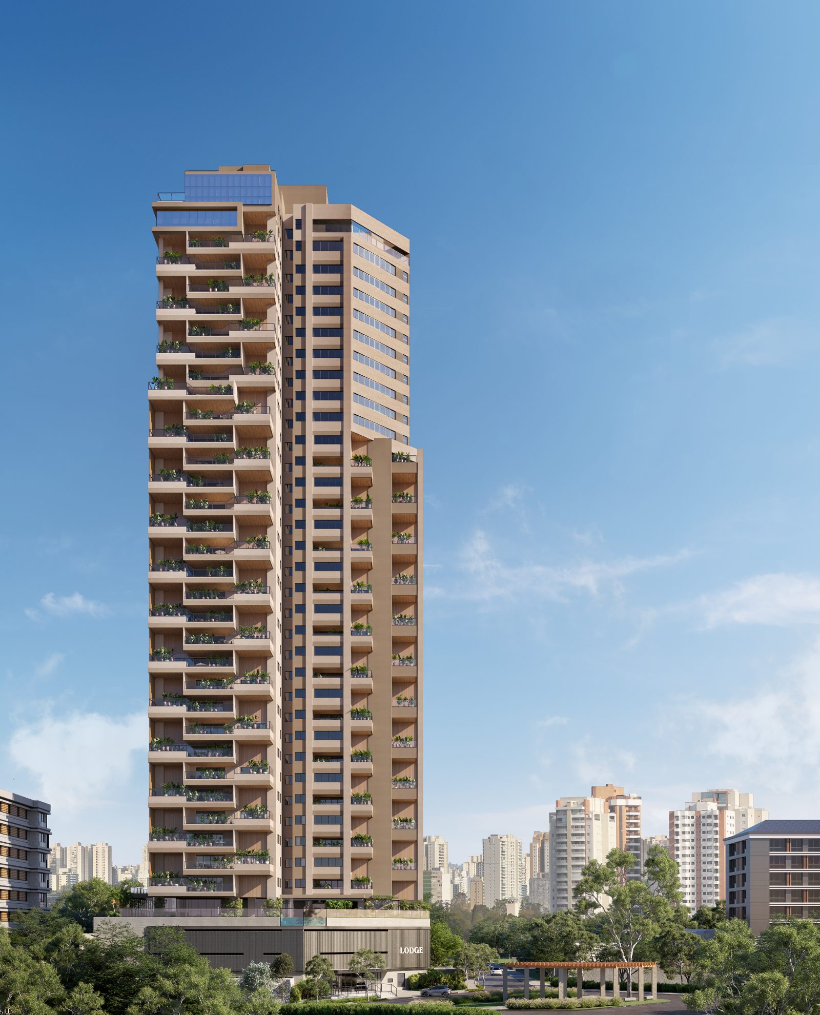 Lodge Parque Vaca Brava — 216 a 450 m² no Setor Bueno — Apartamento à venda em Setor Bueno (foto 2)