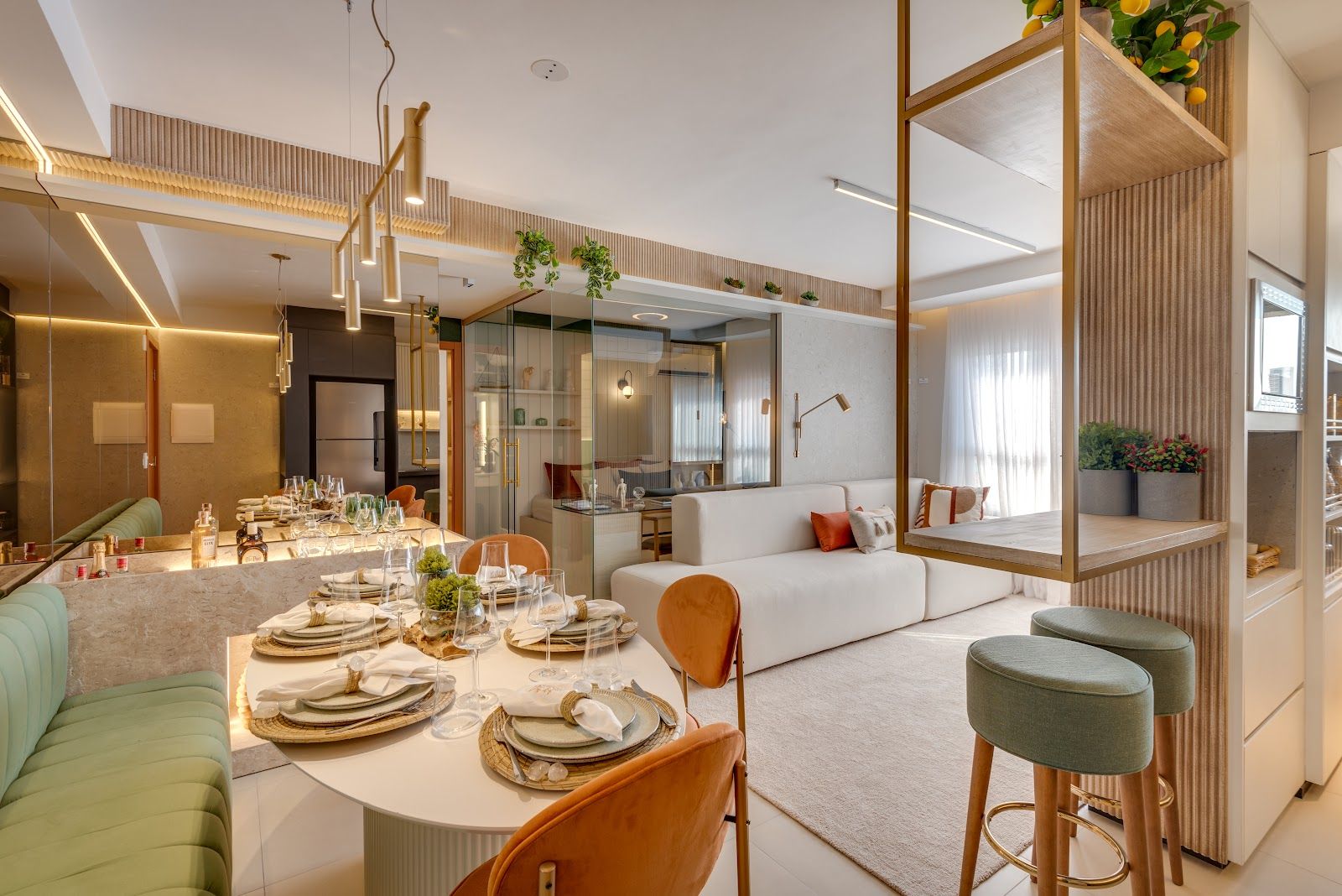 Duo Sky Garden — apartamentos de 71 a 74 m² com 3 quartos prontos — miniatura 2