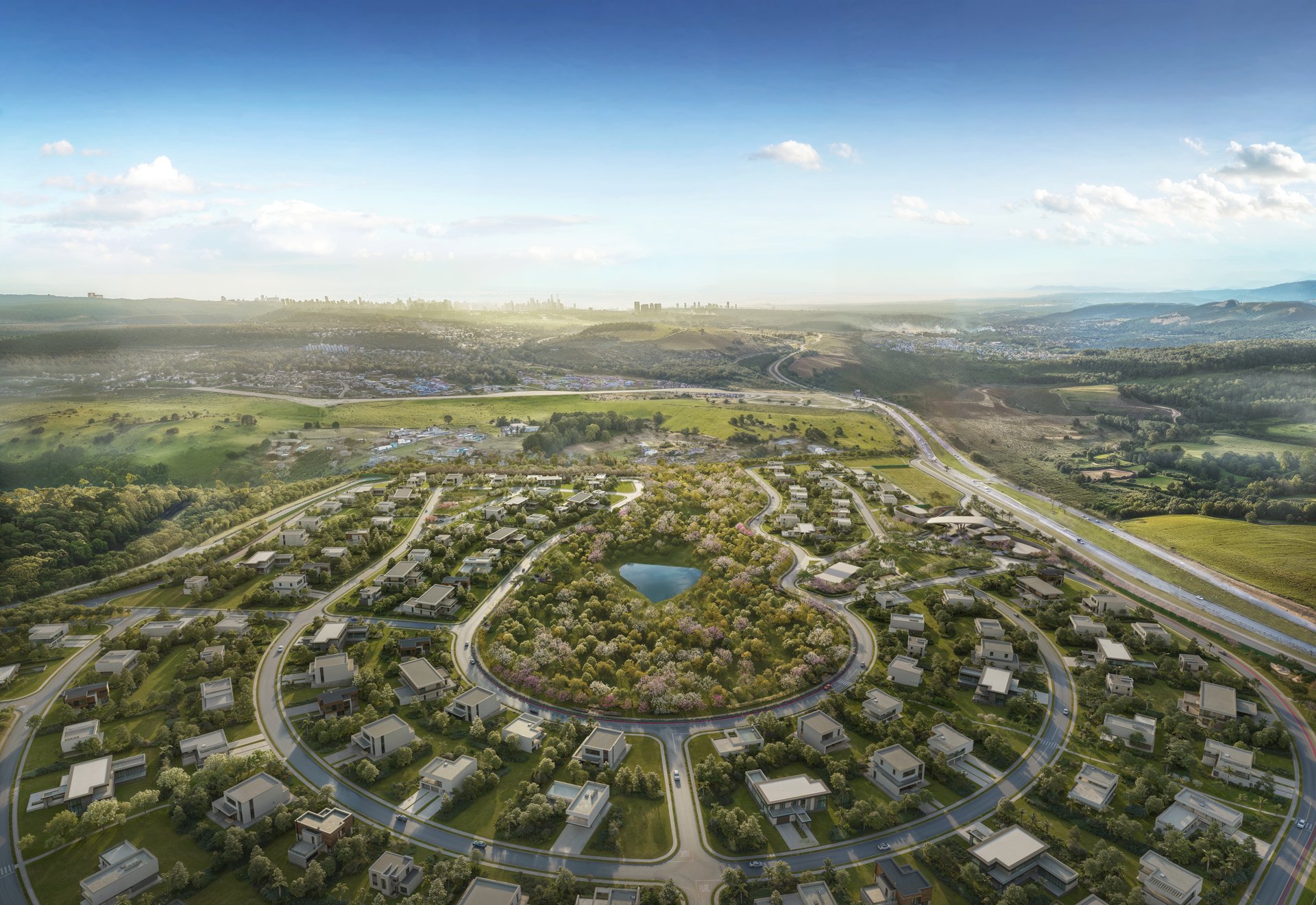 Opus Altana — lotes de 536 a 969 m² em condomínio fechado — Terreno em condomínio à venda em Parque Atheneu (foto 1)