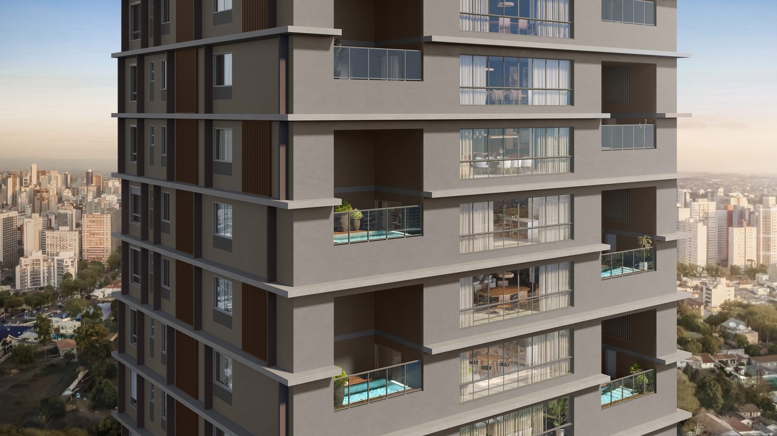 City Park Royal — apartamentos de 433 a 506 m² com 4 suítes — miniatura 3