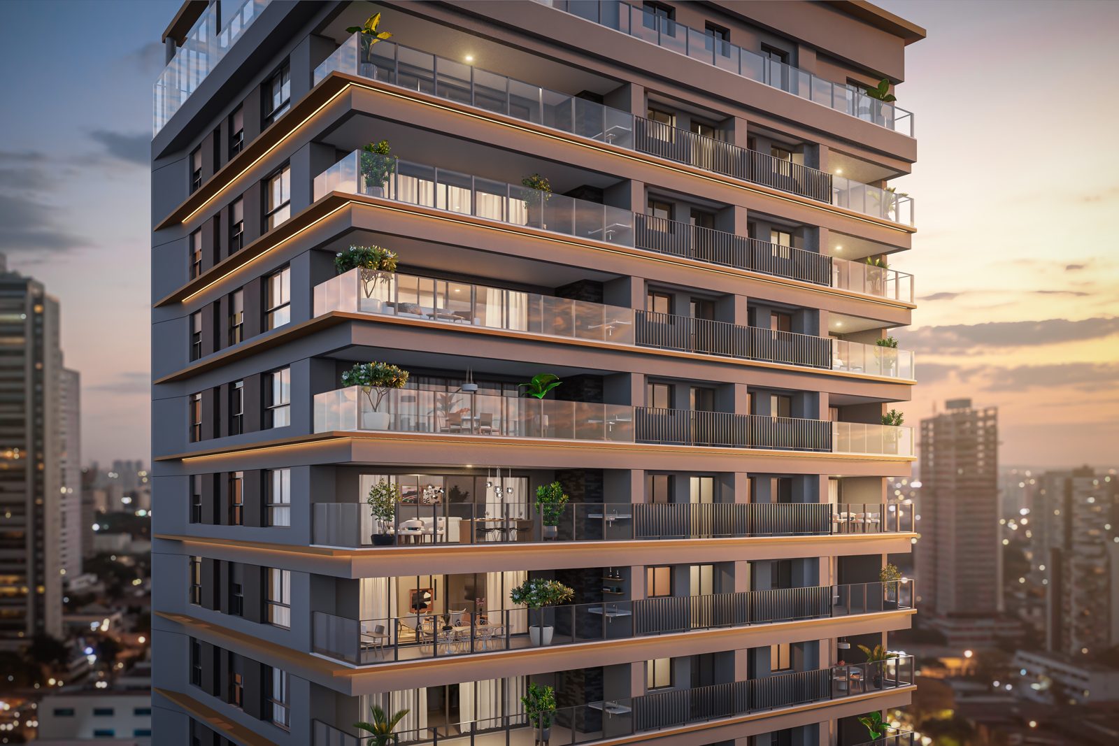 Artesano Reserva Marista — 152 a 217 m² com 3 e 4 suítes — Apartamento à venda em Setor Marista (foto 2)