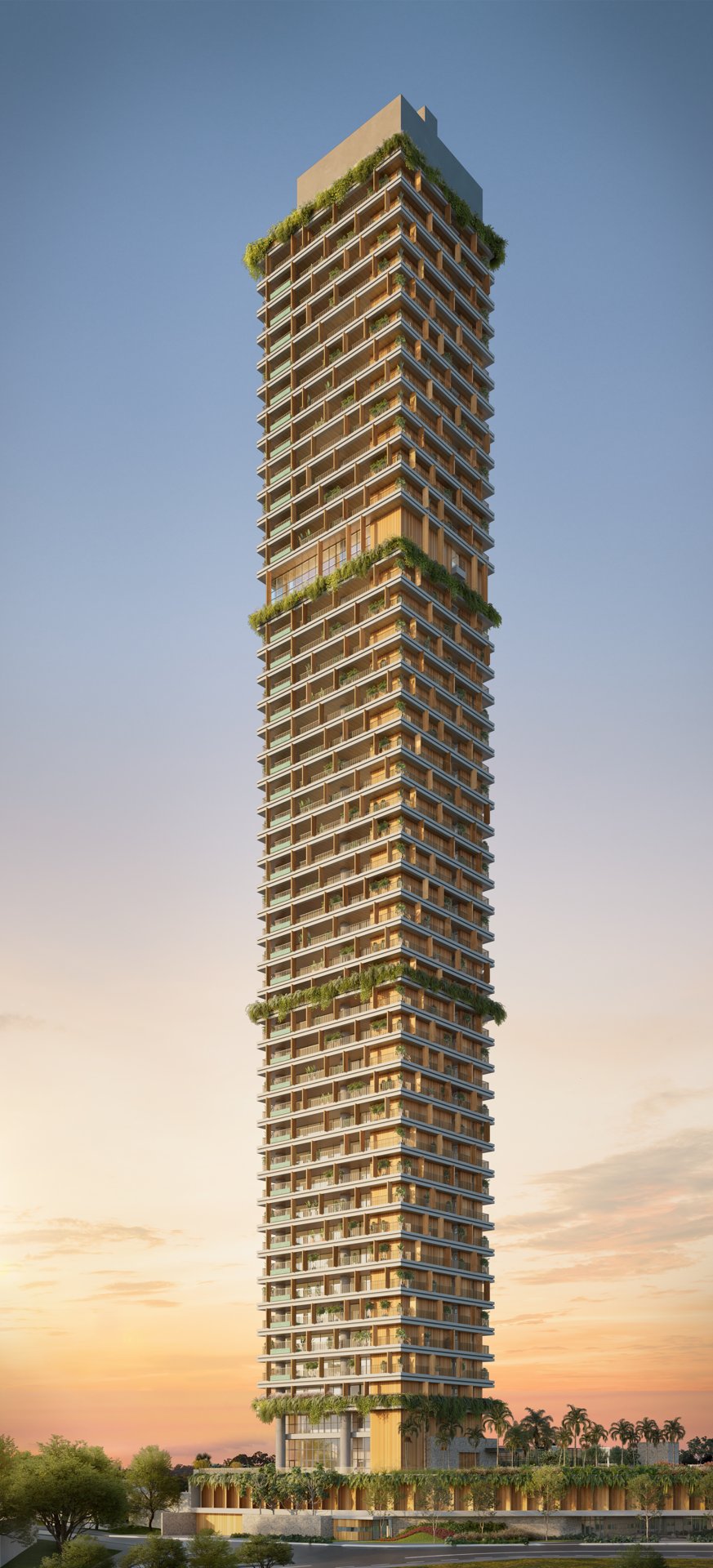 Legítimo Flamboyant Residencial — 420 m² com 4 suítes e piscina privativa — Apartamento à venda em Jardim Goiás (foto 1)