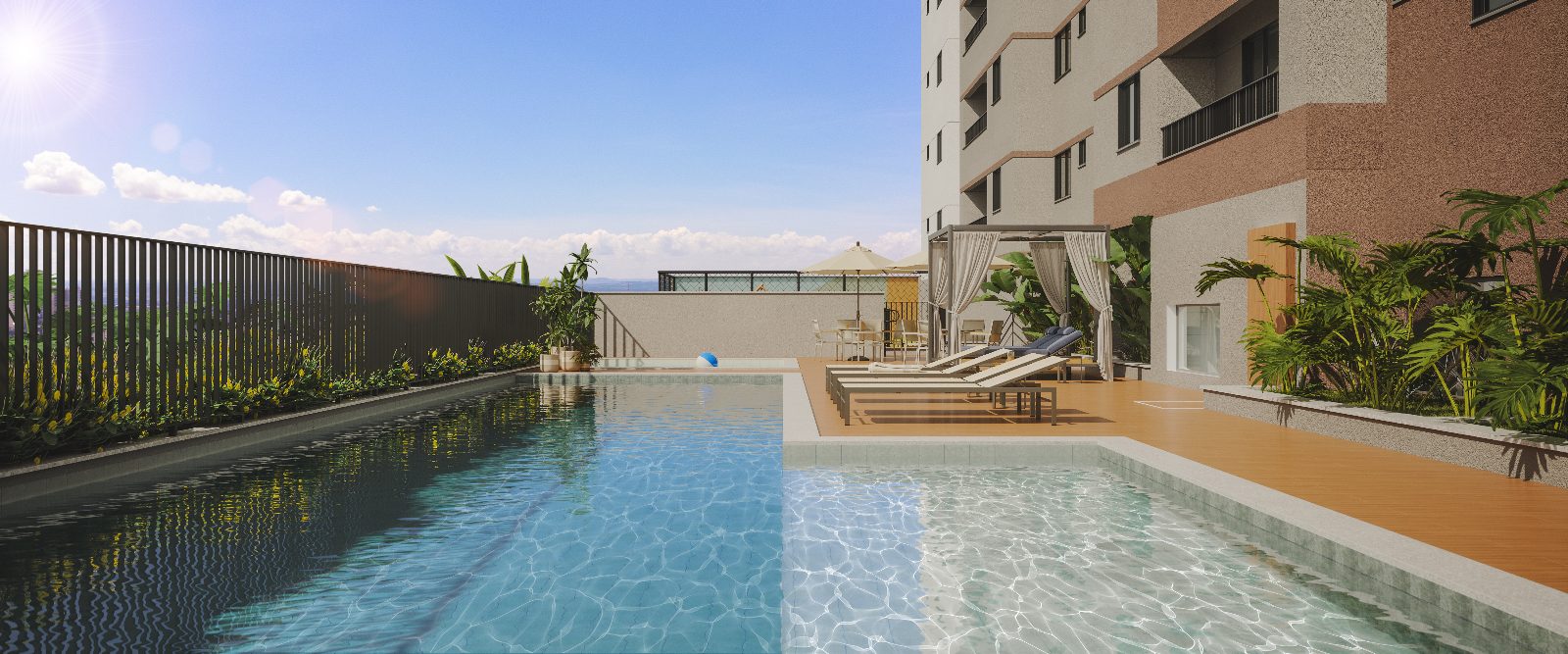 Una Areião — apartamentos de 66 a 110 m² próximos ao Parque Areião — Apartamento à venda em Setor Pedro Ludovico (foto 2)