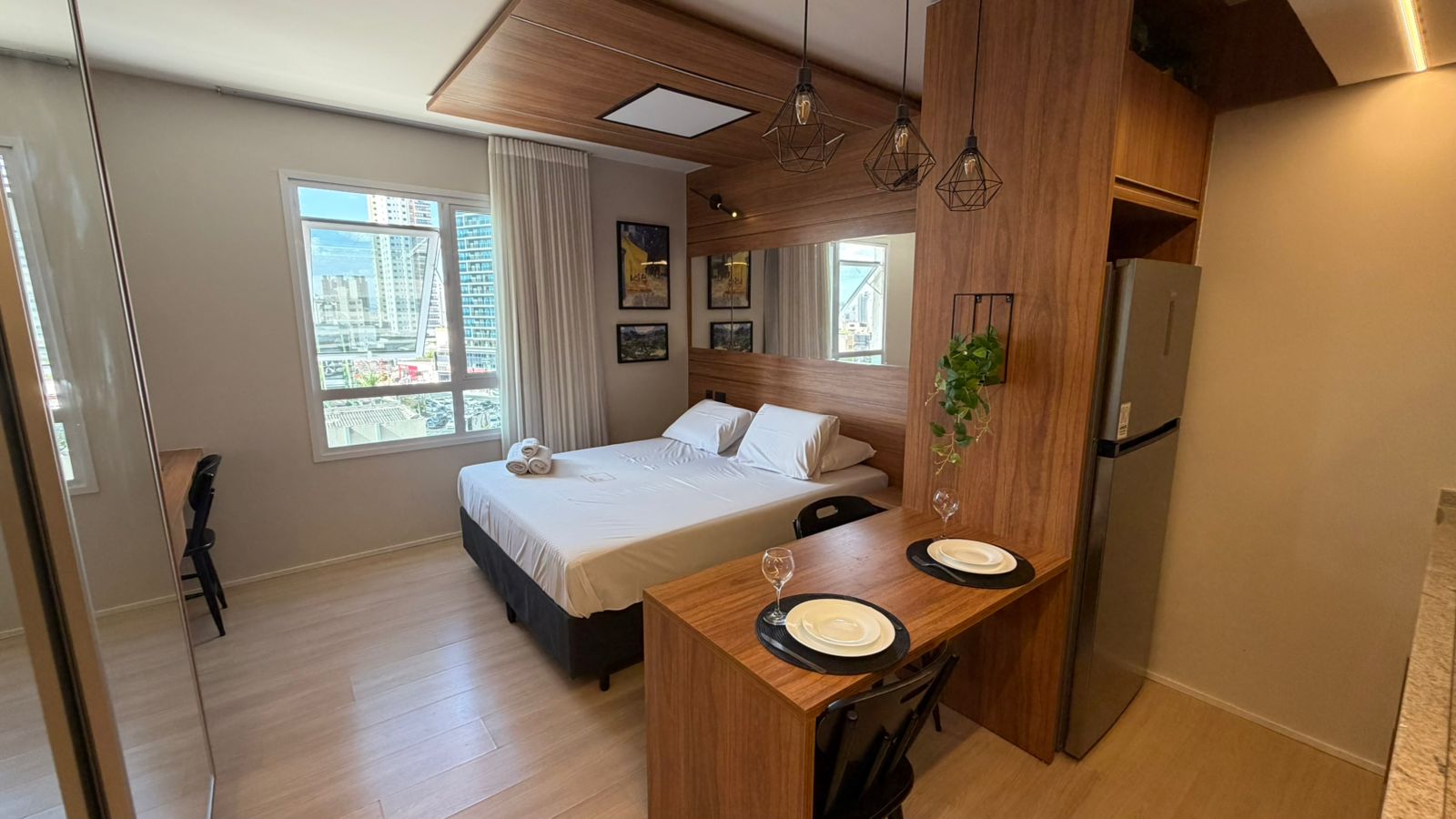 Studio mobiliado e decorado no Blend, com 28 m² no Setor Marista — Apartamento à venda em Setor Marista (foto 1)