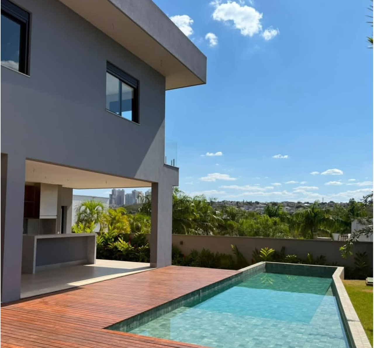 Casa nova, 4 suítes, piscina aquecida, 470 m², Alphaville Goiás — miniatura 8